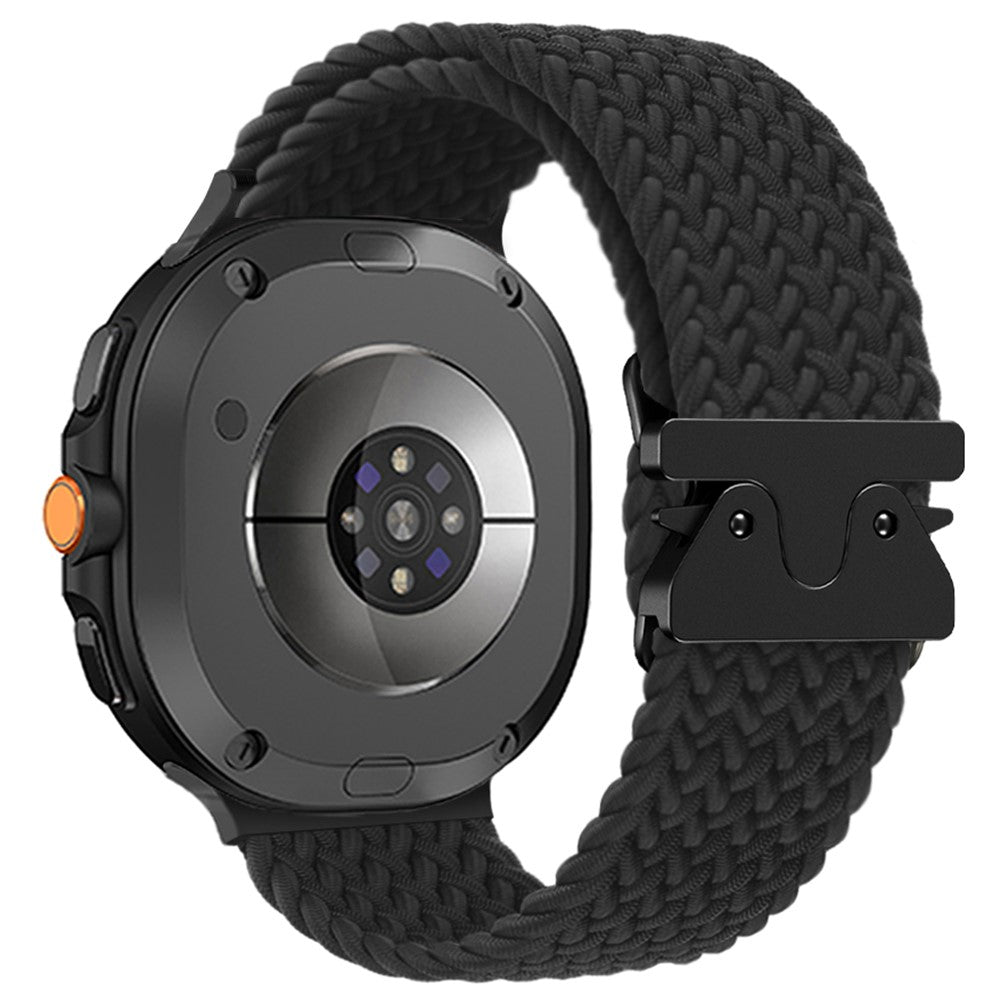 Nylon Watch Band for Samsung Galaxy Watch8 44mm / 40mm / Watch8 Classic 46mm Braided Replacement Strap