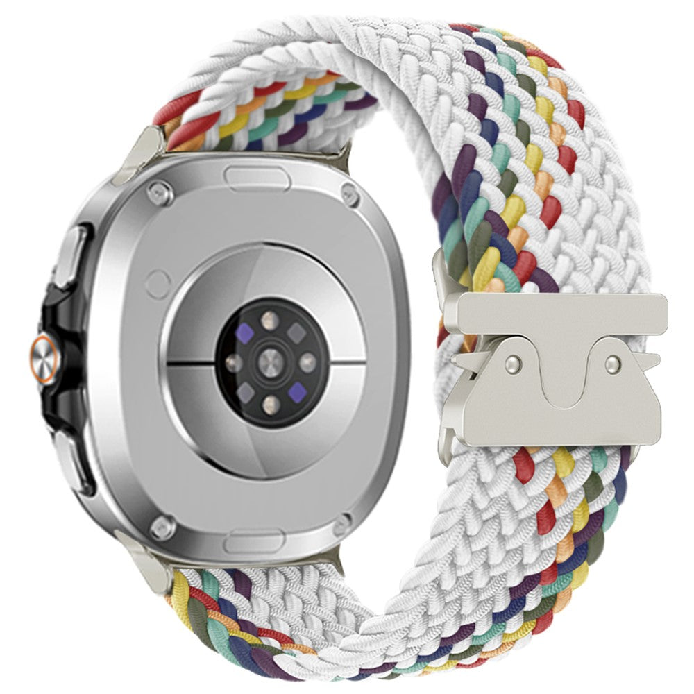 Nylon Watch Band for Samsung Galaxy Watch8 44mm / 40mm / Watch8 Classic 46mm Braided Replacement Strap