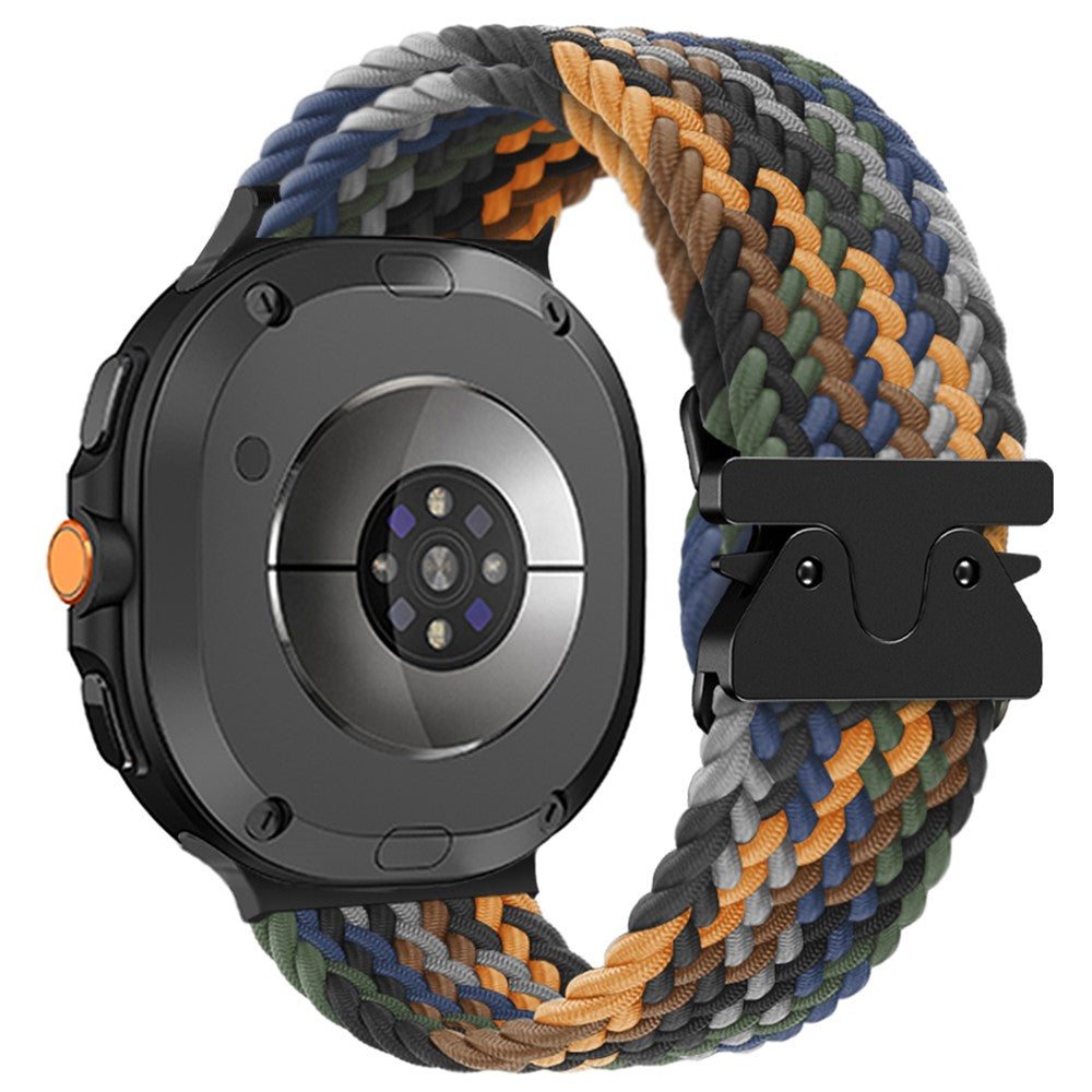 Nylon Watch Band for Samsung Galaxy Watch8 44mm / 40mm / Watch8 Classic 46mm Braided Replacement Strap