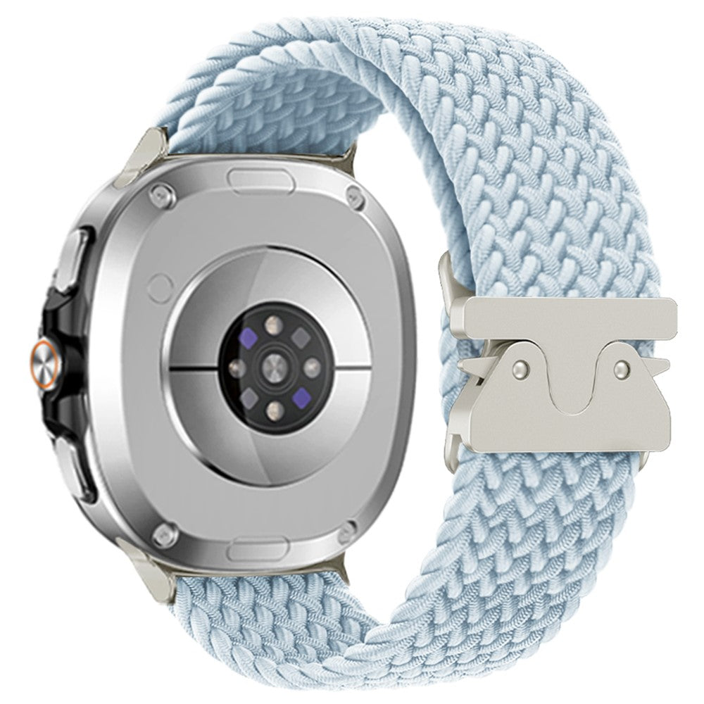 Nylon Watch Band for Samsung Galaxy Watch8 44mm / 40mm / Watch8 Classic 46mm Braided Replacement Strap