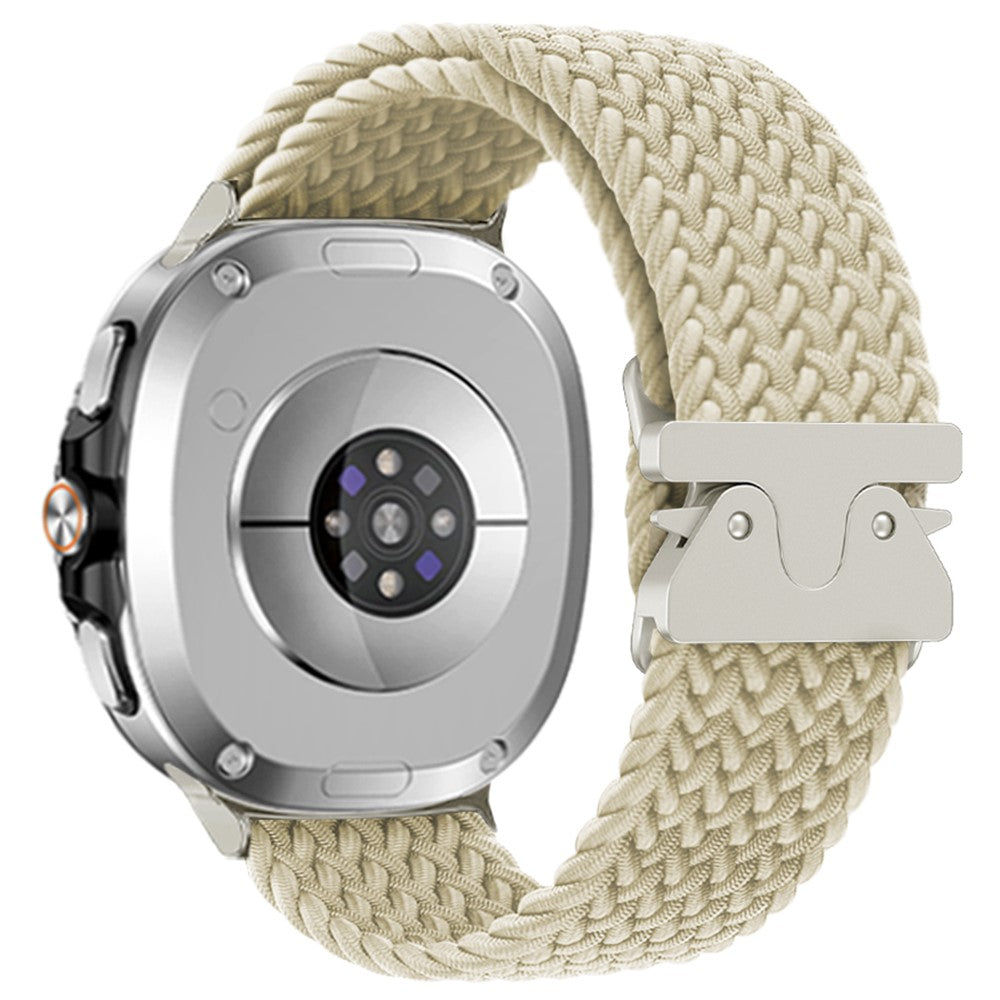 Nylon Watch Band for Samsung Galaxy Watch8 44mm / 40mm / Watch8 Classic 46mm Braided Replacement Strap