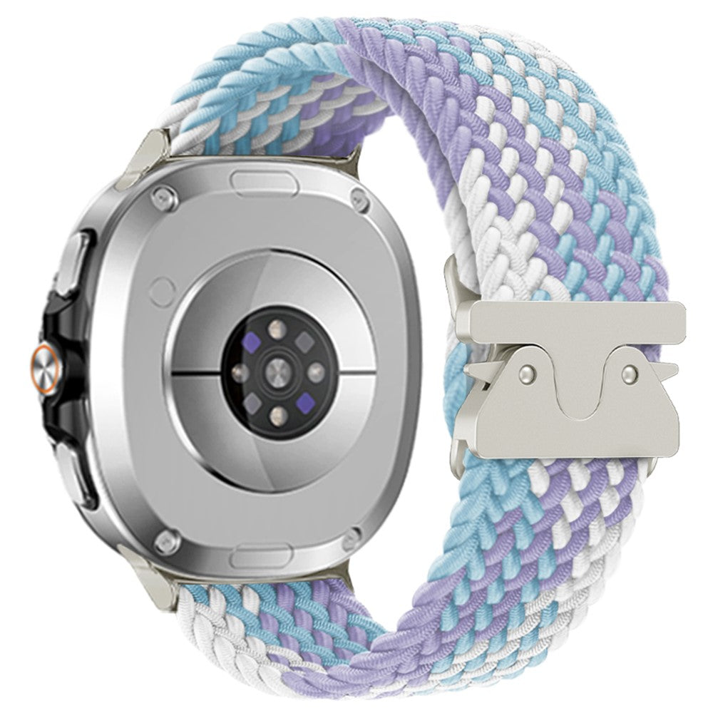 Nylon Watch Band for Samsung Galaxy Watch8 44mm / 40mm / Watch8 Classic 46mm Braided Replacement Strap