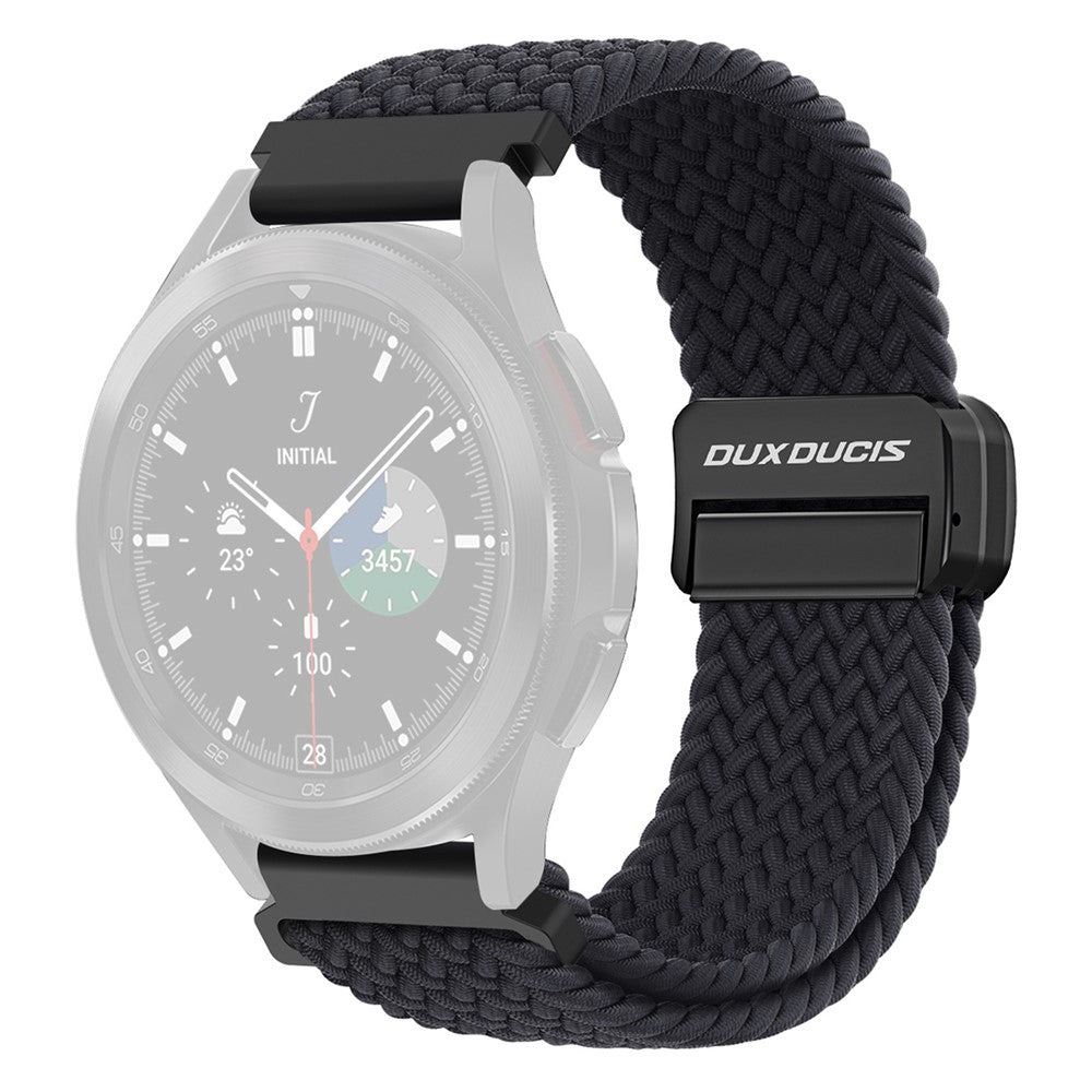 DUX DUCIS Mixture Pro Series Nylon Woven Strap for Samsung Galaxy Watch3 45mm / Huawei Watch Ultimate Magnetic Buckle 22mm Watchband