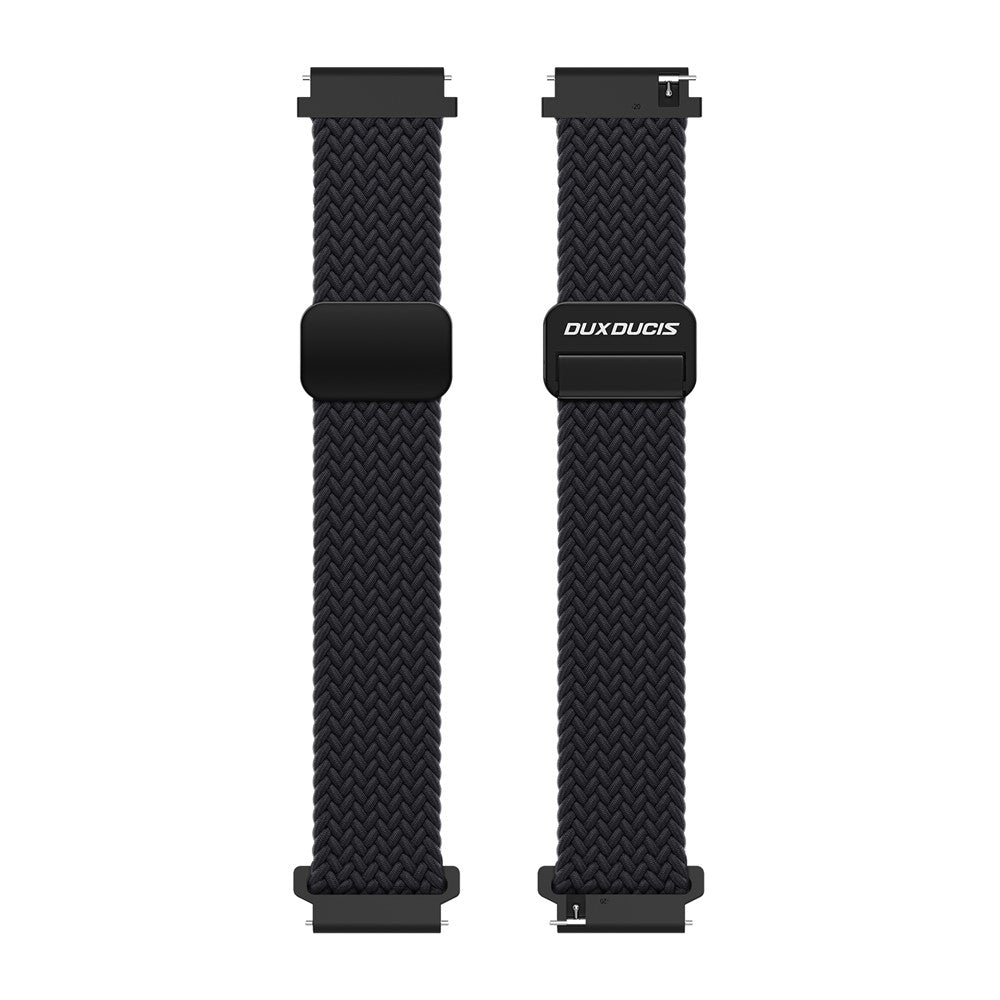 DUX DUCIS Mixture Pro Series Nylon Woven Strap for Samsung Galaxy Watch3 45mm / Huawei Watch Ultimate Magnetic Buckle 22mm Watchband