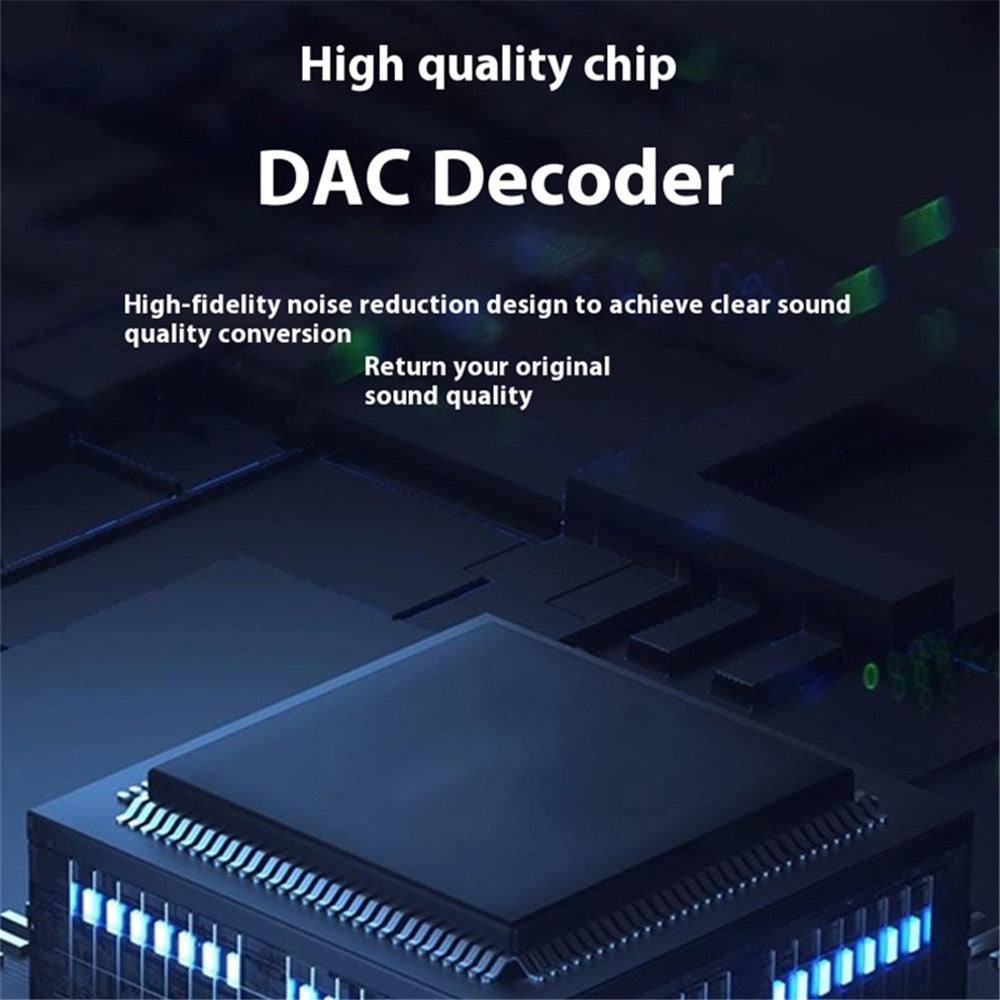 Type-C / 8-Pin Male to 3.5mm Female 2-in-1  Audio Cable Digital Chip Headphone Connection Adapter Cable