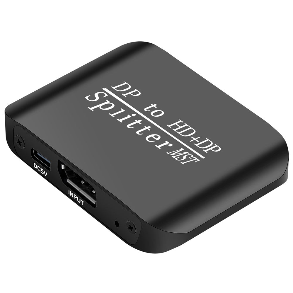 NK-W60 DP to HD+DP 4K 60Hz Splitter MST / SST Adapter for Dual Display / Mirror Display