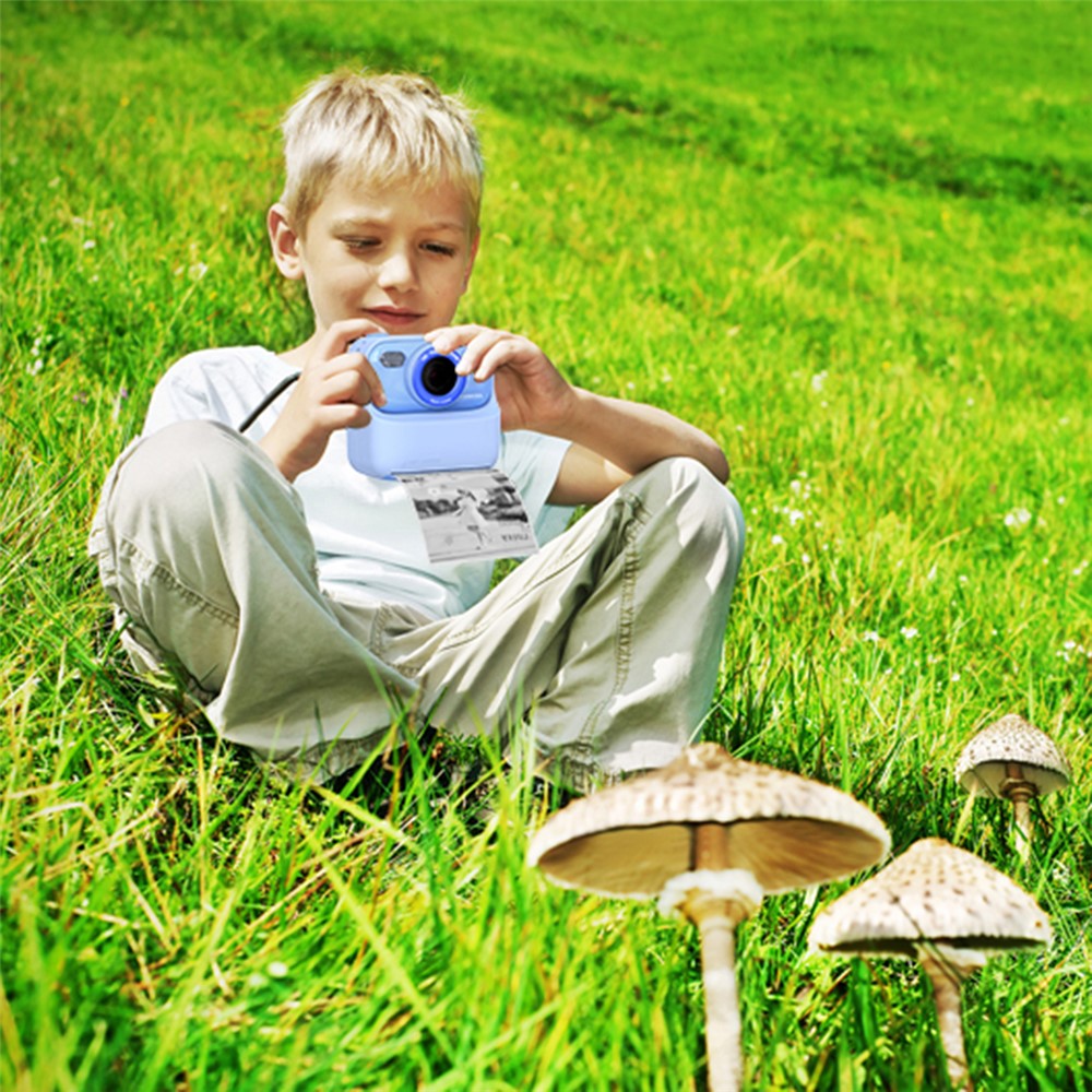 P79 Instant Print Kids Camera Fun Game HD 1080P Dual Lens Camera with 32GB Memory Card