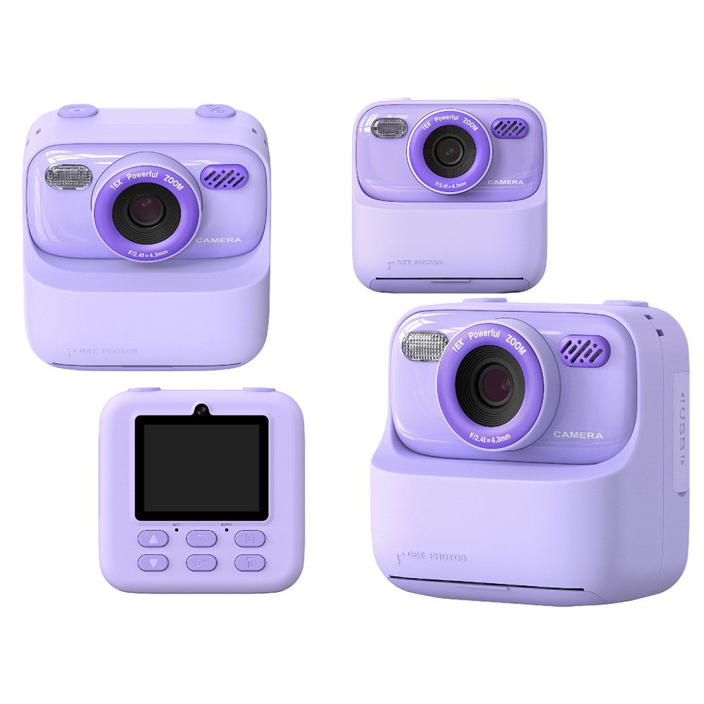 P79 Instant Print Kids Camera Fun Game HD 1080P Dual Lens Camera with 32GB Memory Card