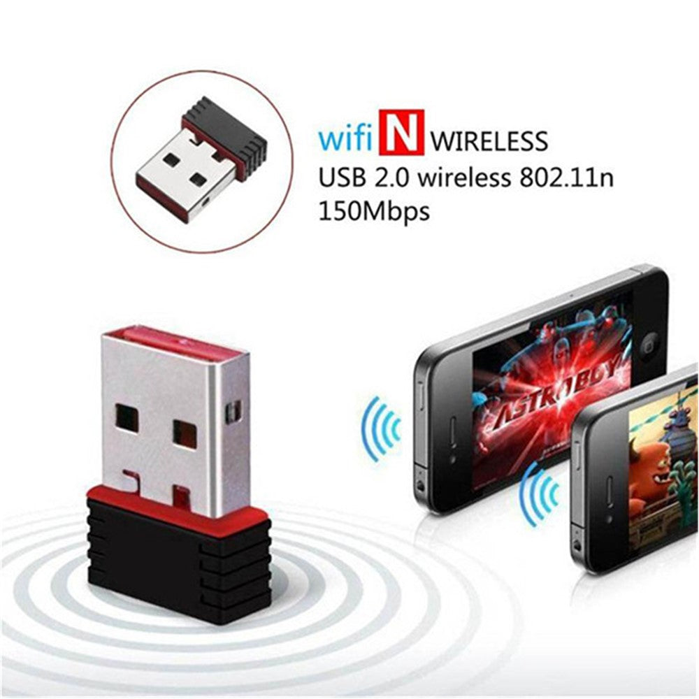 RTL8188 150M USB WiFi Wireless Adapter Network LAN Card for Windows Mac Linux