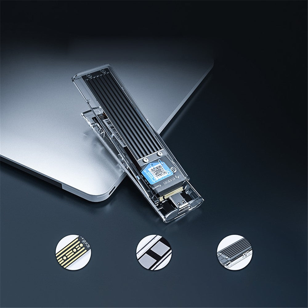 ORICO TCM2F-C3 NGFF M.2SSD to Type-c SSD Enclosure Case