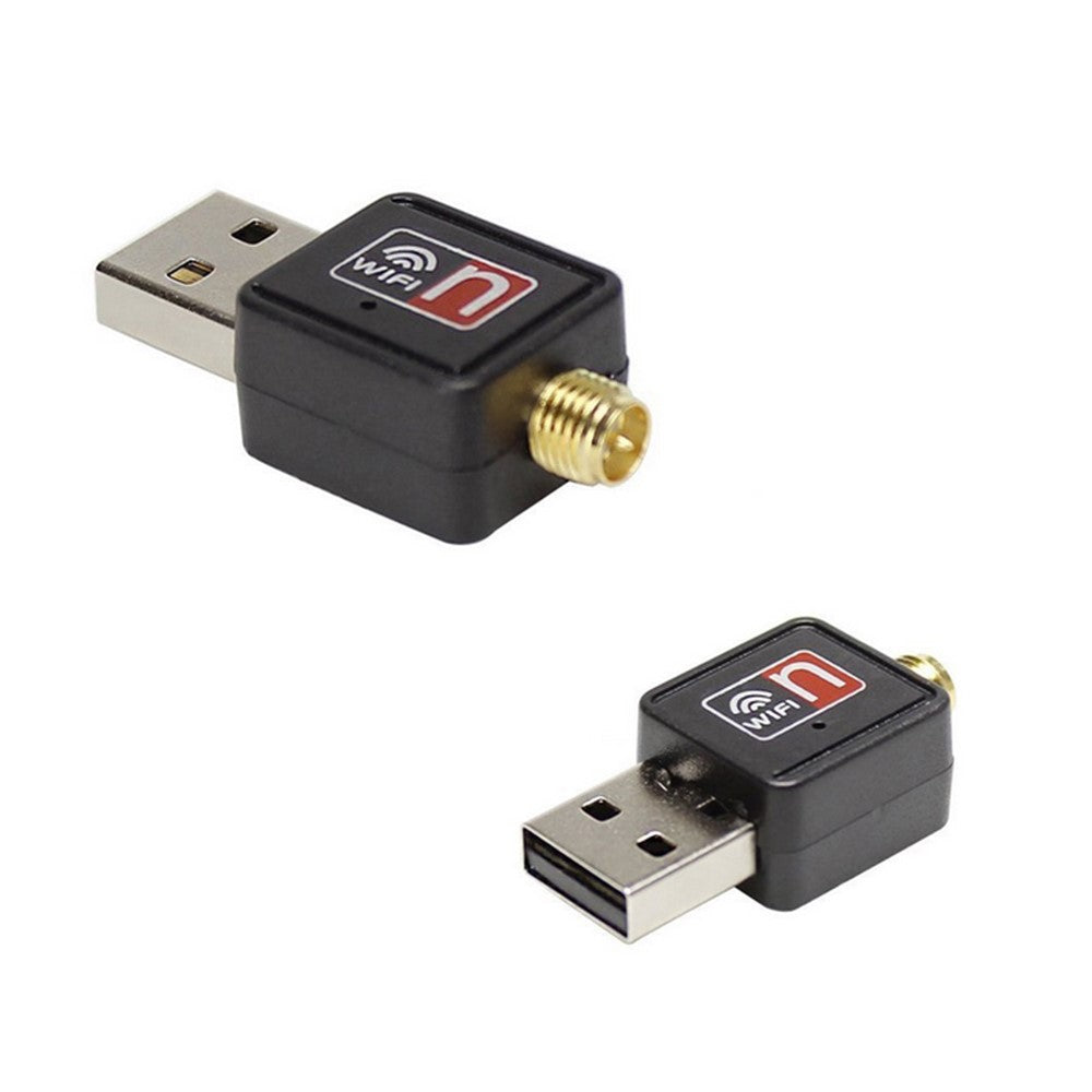 150Mbps WiFi USB Adapter Dongle Ethernet Network Card with 2dBi Antenna