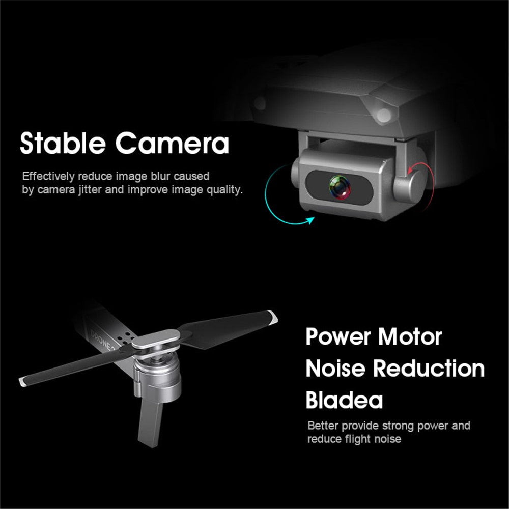 E68 Mini RC Drone with 1080P / 500W HD Camera WiFi Height Hold Mode Foldable Quadcopter Toy