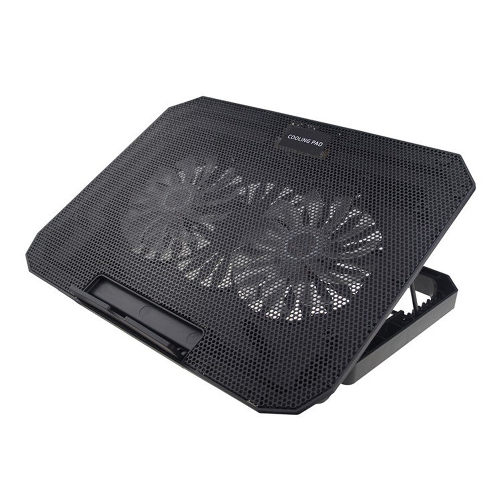 N99 Laptop Cooling Pad with Blue LED Light Notebook Cooler for 14-15.6 inch
