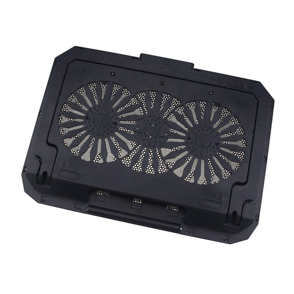 N99 Laptop Cooling Pad with Blue LED Light Notebook Cooler for 14-15.6 inch