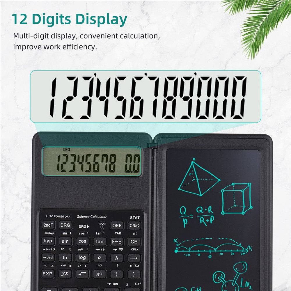 Calculator with LCD Writing Tablet 10 Digits Display Desktop Calculator with Stylus Erase Button